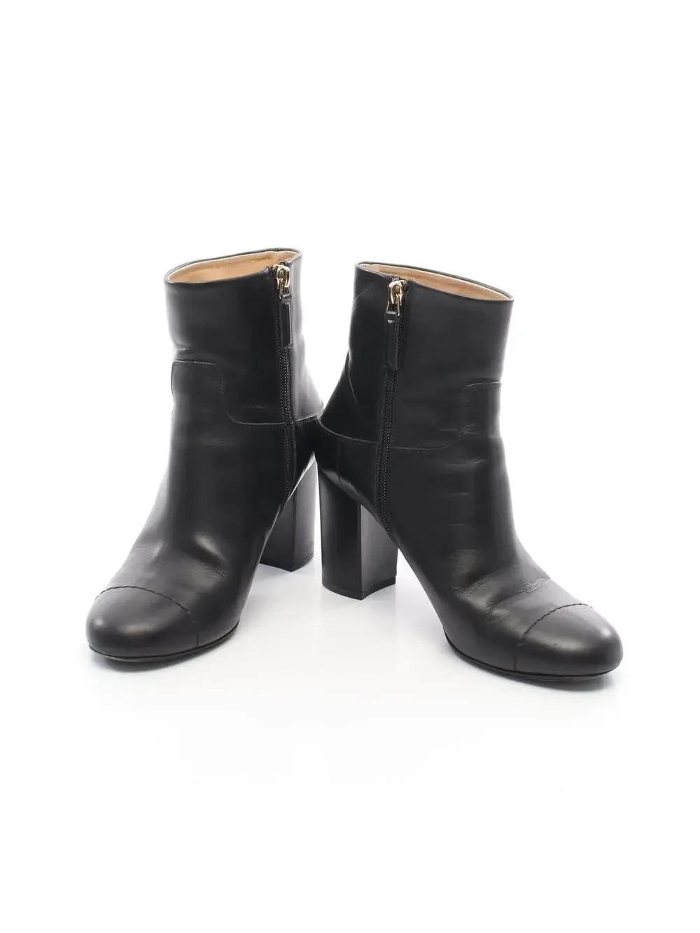 Chanel Coco Mark Short Boots Heels #294239C59B